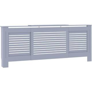 Radiatorskjuler Mdf 112 X 19 X 81,5 Cm - 1 / Grå / 205 x 20.5 x 81.5 cm