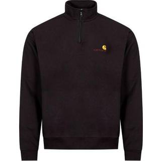 Carhartt WIP American Script Half Zip Sweatshirt Black