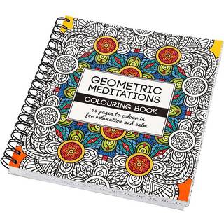Malebog Mindfulness - Geometrisk, 64 sider