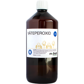 Re-fresh Superfood Brintoverilte 3%, 1000 ml