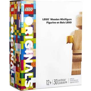 LEGO Stor minifigur i træ, skala 5:1 - Sæbebehandlet egetræ