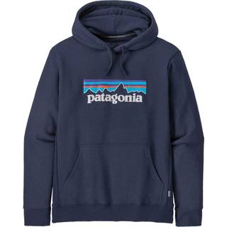 Patagonia P-6 Logo Uprisal Hoody Hoodie Herrer størrelse L farve blå