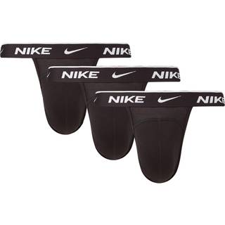 Nike 3-pak Everyday Cotton Stretch Jockstrap - Black - Small * Kampagne *