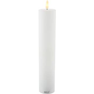 Sirius Sille LED Lys, Genopladelig, Ø5/H25cm, Hvid