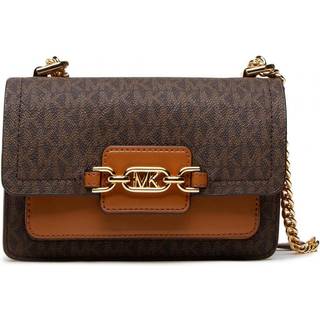 MK Heather Extra-Small Logo Crossbody Bag - Brown - Michael Kors - ONE SIZE