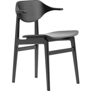 NORR11 Seating - 'Buffalo Chair', black in Black FSC certified oak - Black,