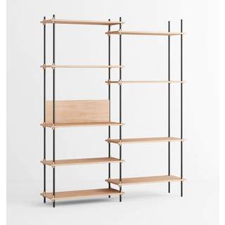 MOEBE S.200.2.A Reol System Eg/sort