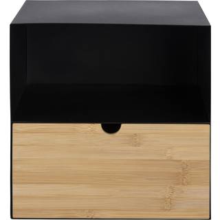 Joliet Natbord / Reol modul | Sort med bambus skuffe