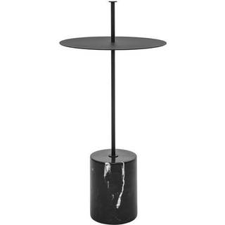 Wendelbo Calibre Side Table High w. Handle Nero Marquina Marble