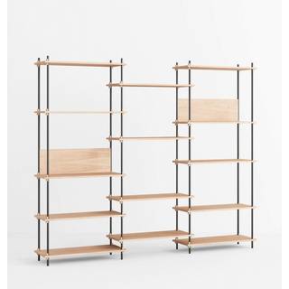 MOEBE S.200.3.A Reol System Eg/sort