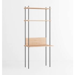 MOEBE S.200.1.D Reol System Eg/sort