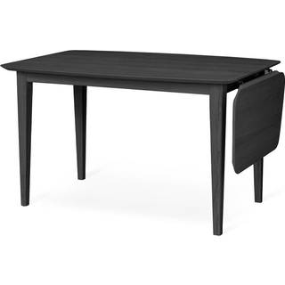 Torkelson, Ella Spisebord 125x85 med klap sammen sort