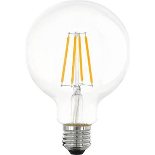 EGLO LED pære G95 Globe 7,3W/827 806 lumen klar 3-trin dæmpbar E27