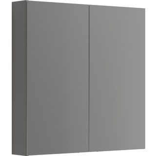 Scanbad Luna Style Spejlskab 80x80 cm m/2 låger - hvid mat