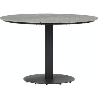 Hector Havebord Ø113 cm, metal/nonwood, grå