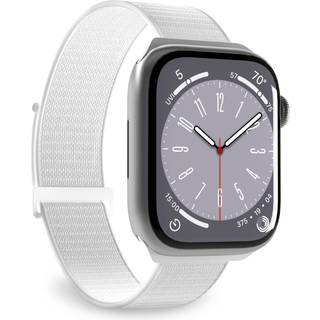 Puro Apple Watch 42-49 mm nylon urrem (hvid) - På lager i butik