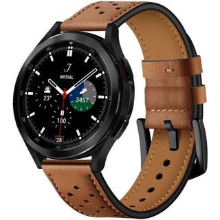 Tech-Protect Universal 20mm Smartwatch Læder Urrem - Brun