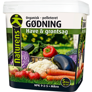 Naturens Have- Og Grøntsagsgødning 5lt - 36205 ✓ På lager - klar til levering og afhentning