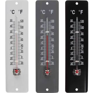Nordic Home inde/ude Termometer - +50° til -40° Grå