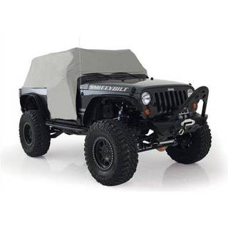 SmittyBilt vandafvisende f?rerhusd?ksel med d?rklapper (gr?) - 1061