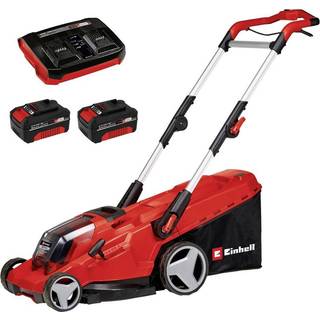 Einhell RASARRO 36/40 akku plæneklipper, 40 cm, 2 x 4,0 Ah, med batteri og twinlader - 500 m²