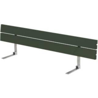 Plus Ryglæn til Plankebænk - 166 cm - Grøn - 185550-11