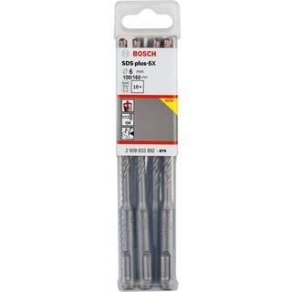 BOSCH Sæt med 10 hammerbor SDS-plus-5X 6x100x160 mm