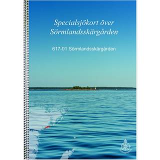 Bådsportkort Hydrographica 617-01 Sörmlandsskärgården, A3 ringbundet