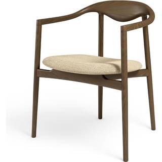 Brdr. Krüger Jari Spisebordsstol Røget Egetræ/Cream 0019