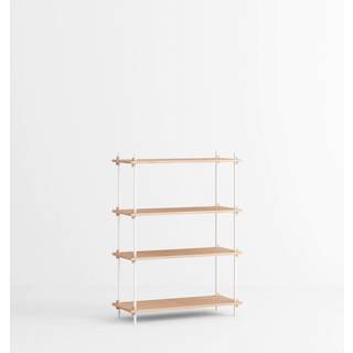 MOEBE S.115.1.A Reol System Eg/hvid