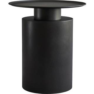 101 Copenhagen Tables And Consoles - 'Pillar' table, tall, black in Black Plated Metal