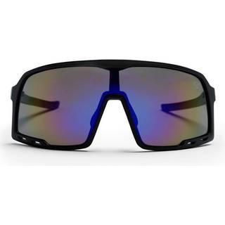 CHPO Henrik Black Solbriller - Uni - blue mirror