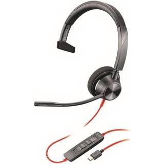 POLY Blackwire 3320 Kabling Headset Sort