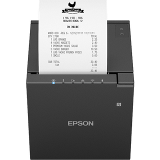 Epson TM-m30III, USB-C, Ethernet - C31CK50112 - Sort