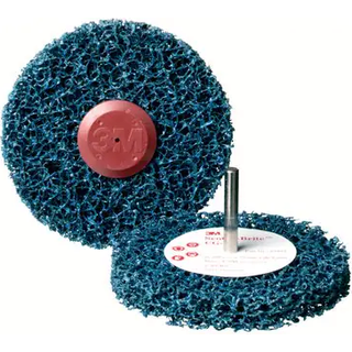 Grovsliberondel CG-ZS blå 150×13mm m/8mm spindel