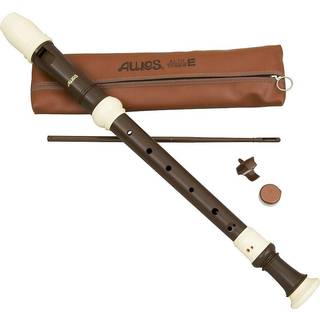 Aulos Aulos klassev?relsesoptager Alto 3 -stykke engelsk Woodgrain Finish A709BW