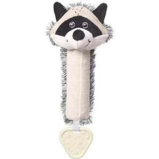 BabyOno Squeaky Toy with Teether legetøj med pibelyd med bidering Racoon Rocky 1 stk. - 1 stk.