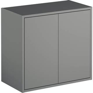 Gustavsberg Artic vægskab askegrå, 60x55x32