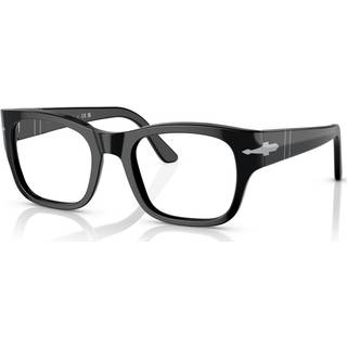 Persol Unisex PO3297V 24 Optiske stel Acetat Skildpadde Transparent Firkantet Normal