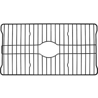 Bedre Houseware Sink Protector forhindrer ridser Sink Rack til bundvasken Sort Sink Mat Sink Protectors For Kitchen Sink Metal 24,1 x 12,75 x 1