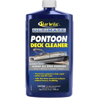 Star Brite Ultimate Pontoon Deck Cleaner - L?ft snavs & pletter fra alle t?pper v?vet skum og teksturerede overflader - 32 oz (096332)
