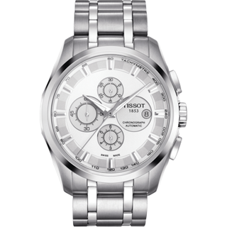Tissot T035.627.11.031.00 Couturier Sølvfarvet/Stål Ø43 mm