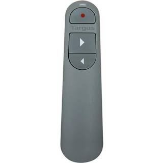 Targus Control Plus Dual Mode Antimicrobial Presenter with Laser presentation remote control - grey