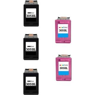 Kompatible blækpatroner HP 305 XL- 6ZD17AE, 5 stk. rabatpakke 90 ml