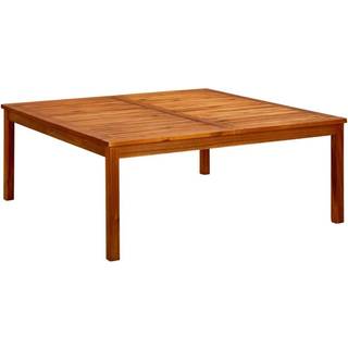 Sofabord Til Haven Massivt Akacietræ - 110 x 110 x 45 cm