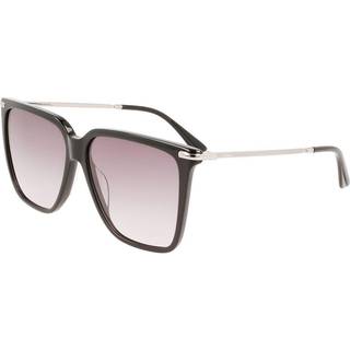 Calvin Klein Kvinde CK22531S 001 Solbriller Acetat Sort Grå Firkantet Skygge