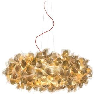 Clizia Pendel Large Mama Non Mama Guld Rød Wire - SLAMP