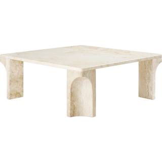 GUBI Doric Sofabord Firkantet 80 x 80 cm Neutral Hvid