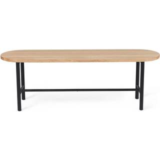 Bænk Be My Guest, Farve White oiled oak