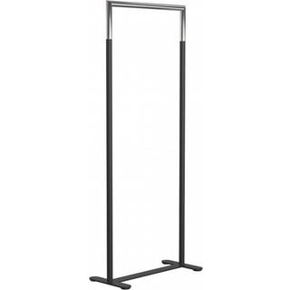 Tøjstativ Bukto, Bredde 62,8 cm, Farve Sort / Poleret stål